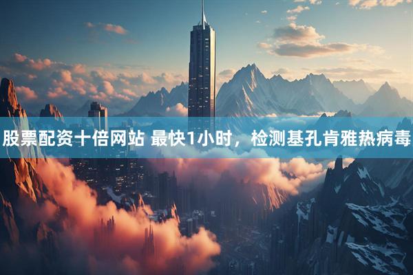 股票配资十倍网站 最快1小时，检测基孔肯雅热病毒